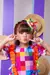 Vestido Infantil Festa Junina Xadrez Colorido na internet