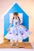 Vestido Infantil Festa Junina Stitch Azul - comprar online