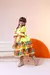 Vestido Infantil Luxo Junino Girassol Babados na internet