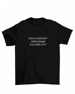 Camiseta When you thinkg about Lauren Jauregui - comprar online