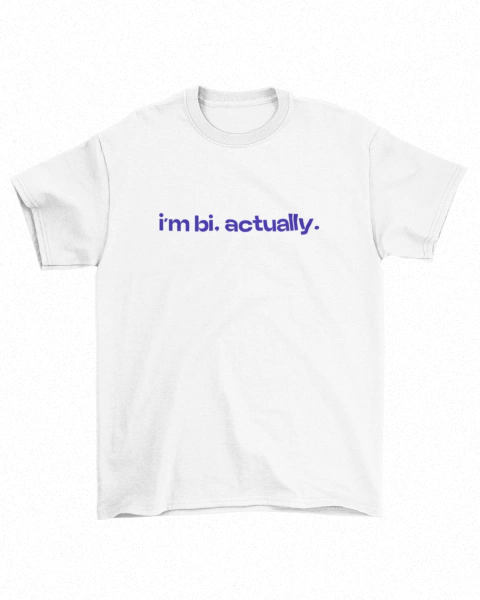 Camiseta I'm Bi, Actually - comprar online