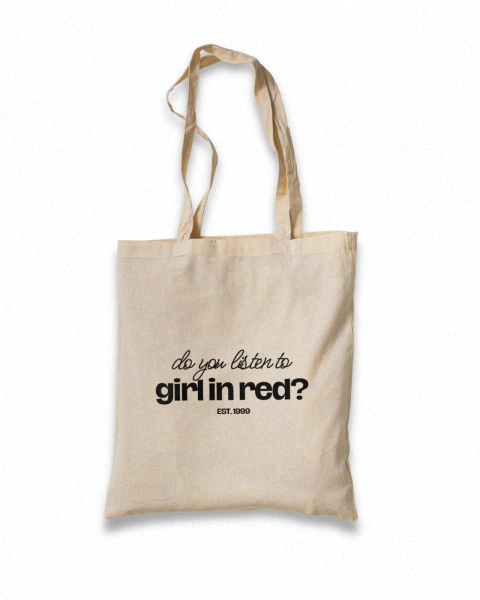 Ecobag Do you listen to girl in red? - comprar online