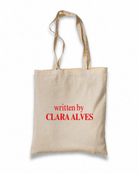Ecobag Written by Clara Alves - comprar online