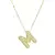COLLAR INICIAL CON ZIRCONIA - tienda en línea