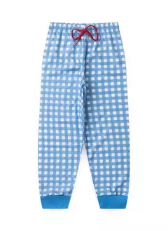Pijama Longo Infantil Menina Azul Blusa e Calça Cachorrinhos - loja online