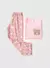 Pijama Longo Infantil Menina Rosa Blusa e Calça Ursinha - comprar online