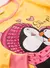 Imagem do Pijama Longo Infantil Menina Amarelo Blusa e Calça Pinguim Sonhador