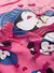 Pijama Longo Infantil Menina Rosa Blusa e Calça Pinguim Sonhador