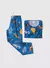Pijama Longo Infantil Menino Azul Blusa e Calça Super Carros - comprar online