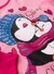 Imagem do Pijama Longo Infantil Menina Rosa Blusa e Calça Pinguim Sonhador