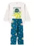 Pijama Longo Infantil Menino Off White Blusa e Calça Astronauta na internet