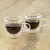Taza Doble Vidrio 80ml x 2 en internet