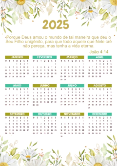 Pack de Calendários 2025 - comprar online