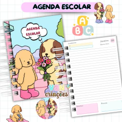 Arquivo Digital - Agenda Escolar Menina 2026 - Bobbie Goods na internet