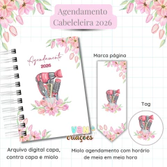 Arquivo Digital - Agenda 2026 - Cabelereira - comprar online