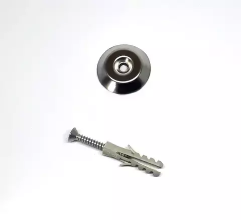 ELEMENTO TÁTIL ALERTA INOX FIXAÇÃO C/ PARAFUSO