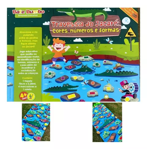 TRAVESSIA DO JACARE: CORES, NUMEROS E FORMAS BB