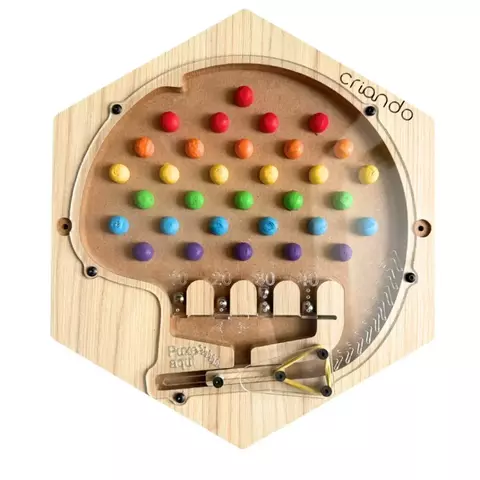 Painel Sensorial Colmeia - Pinball Escolha o prazo de fabricacao::Pronta entrega