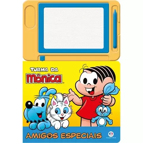 Livro Turma da Mônica - Amigos espe Lousa magnética 9788538091417 CC