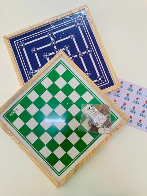 JOGO DE DAMA G 31,5X 31,5 795 MA