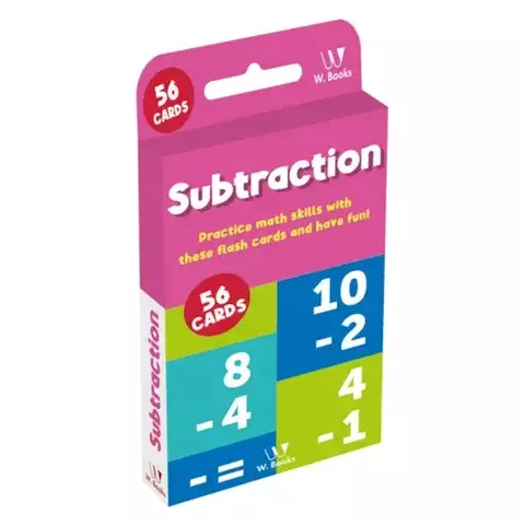 LIVRO FLASH CARDS: SUBTRACTION