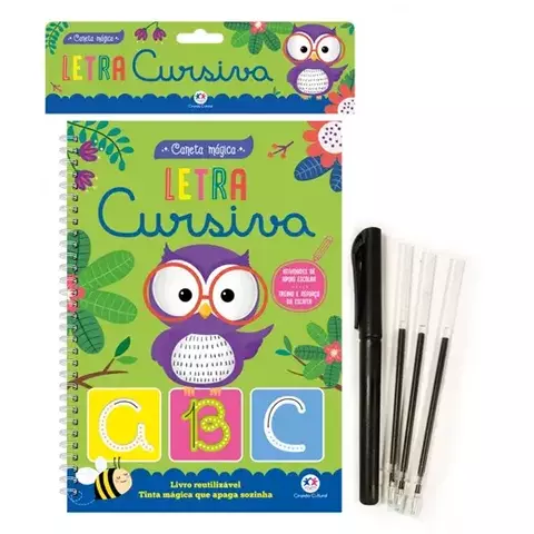 Livro Letra cursiva Autor: Katia Pe Caneta mágica 9788538098249 CC