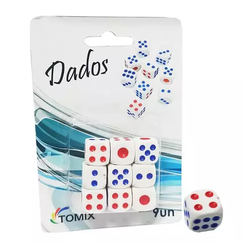 DADO 1,3CM 9UN SORTIDO 316299 TM