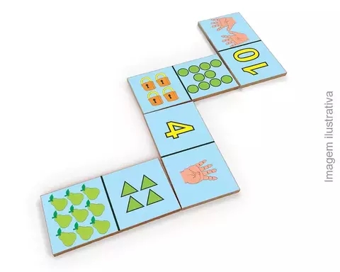 DOMINO QUANTIDADE E NUM 0002 CB