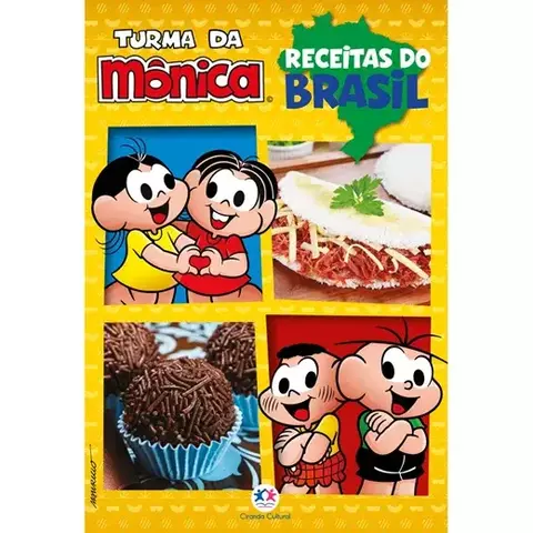 Livro Turma da Monica - Receitas do Brasil 9788538096627 CC