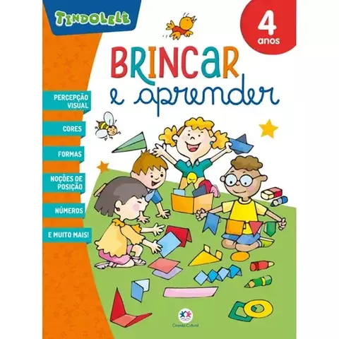 Livro Brincar e aprender 9786526104323 Apoio escolar CC