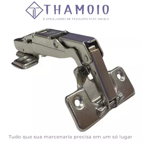 DOBRADICA 165° CURVA SLOW METALNOX