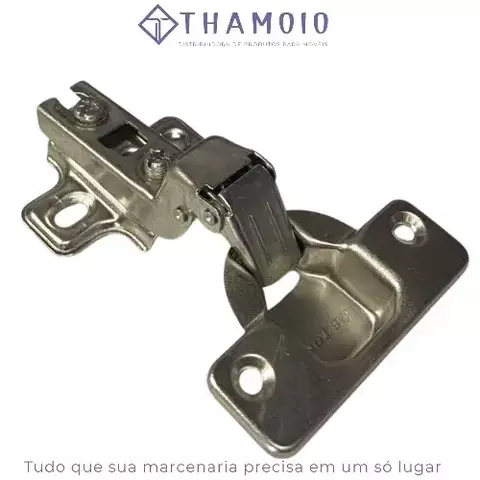 DOBRADICA 35MM ALTA COMUM CALÇO SIMPLES DETONI