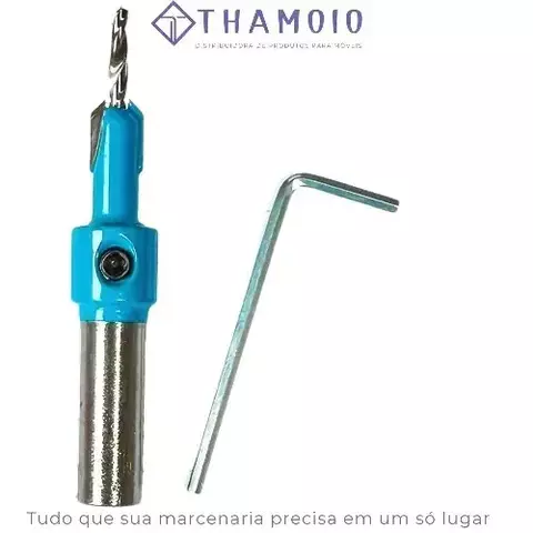 ESCARIADOR IMP. CHANFRADO BROCA 3MM WIDEA Ø10MM