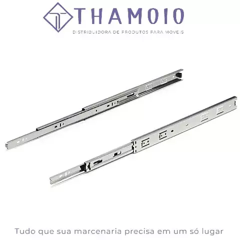 CORREDICA TELESC. LIGHT 250MM MN / METALNOX