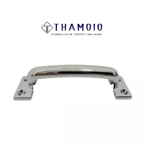 PUXADOR SERRALHEIRO 100MM CROMADO THAMOIO M3