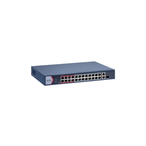 Switch DS-3E1326P-EI/M(O-STD) PoE Administrable 24 Puertos Hikvision