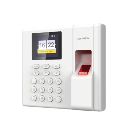 Terminal Biométrica Control Horario Hikvision DS-K1A8503MF-B Gris