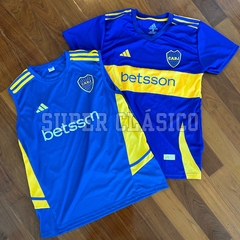 CAMISETA TITULAR BOCA JUNIORS + MUSCULOSA DE REGALO