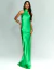 Vestido De Festa Longo Decote Americano Verde Bandeira Austin - Majesté: Loja de Vestidos de Festa Elegantes e Atemporais