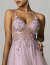 Vestido De Festa Longo Busto Bordado Rosa Old Avenisse - Majesté: Loja de Vestidos de Festa Elegantes e Atemporais