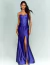 Vestido De Festa Longo Com Fenda Frontal Azul Royal Casa Blanca - Majesté: Loja de Vestidos de Festa Elegantes e Atemporais