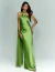 Vestido De Festa Longo Frente Única Verde Mancora - comprar online