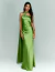 Vestido De Festa Longo Frente Única Verde Mancora - Majesté: Loja de Vestidos de Festa Elegantes e Atemporais
