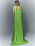 Vestido De Festa Longo Tomara Que Caia Com Echarpe Verde Líbia na internet