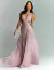 Vestido de festa longo em tule rosa old Espanha ideal para madrinhas, convidada de casamento, convidada de formatura, ocasiões especiais
