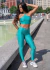 TOP BEATRIZ KAPANA VERDE SINERGIA - comprar online