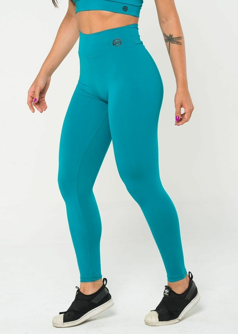 LEGGING EMPINA BUMBUM AZUL TURQUESA