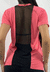 Blusa de Manga com Detalhe de Tule nas Costas- REF 1181