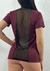 Blusa de Manga com Detalhe de Tule nas Costas- REF 1181 - loja online
