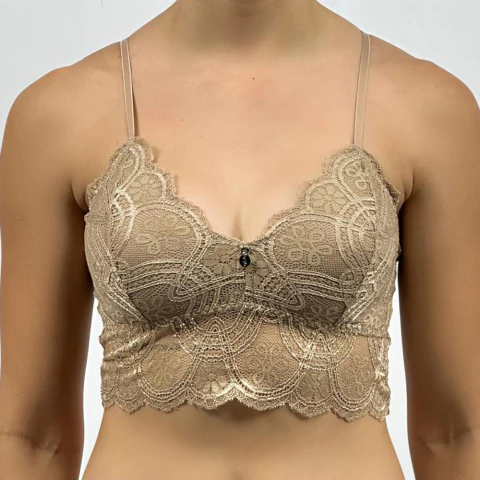 Sutiã Sem Bojo Rendado- REF 904 - comprar online